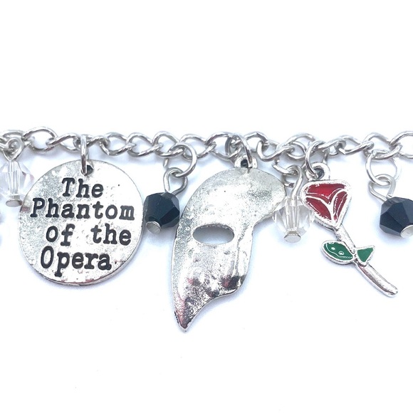 The Phantom of the Opera Charm Bracelet  Broadway Musical - Picture 5 of 6
